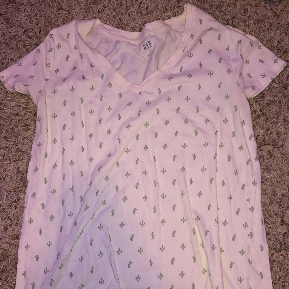V neck short sleeve
